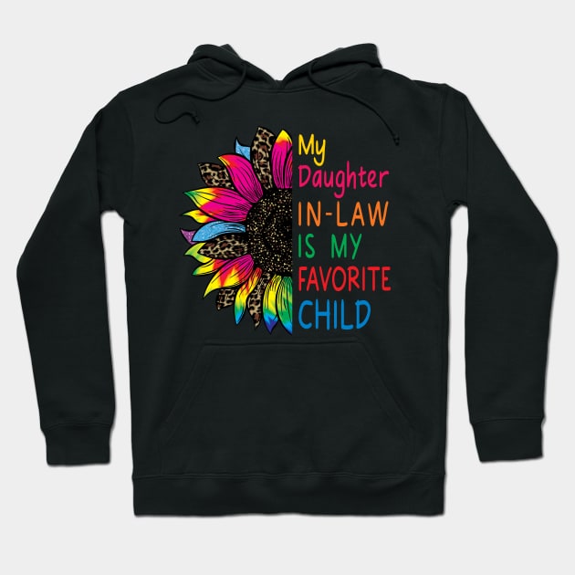 My Daughter In Law Is My Favorite Child Sunflower Hoodie by marisamegan8av